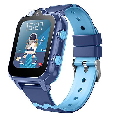KT18 Montre connectée GPS 4G Android pour enfants double caméra grand écran
