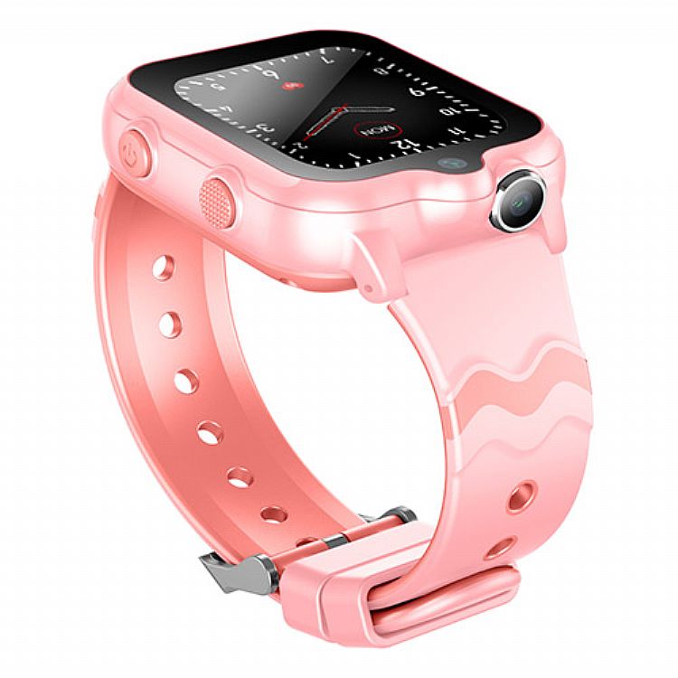 KT18 Montre connectée GPS 4G Android pour enfants double caméra grand écran
