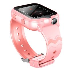 Nouveau 4G Android offre spéciale double caméra grand écran GPS SOS appel vidéo enfants SmartWatch KT18