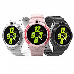 KT25S Montre connectée GPS 4G ronde pour enfants appel vidéo