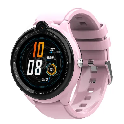 Wonlex KT26 Montre connectée GPS 4G ronde pour enfants appel vidéo