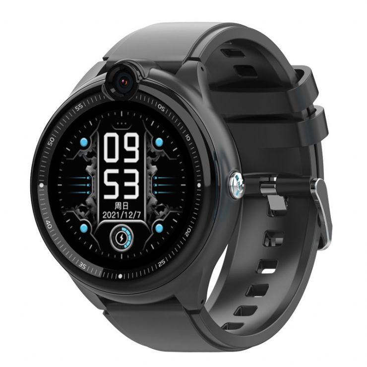Wonlex KT26 Montre connectée GPS 4G ronde pour enfants appel vidéo
