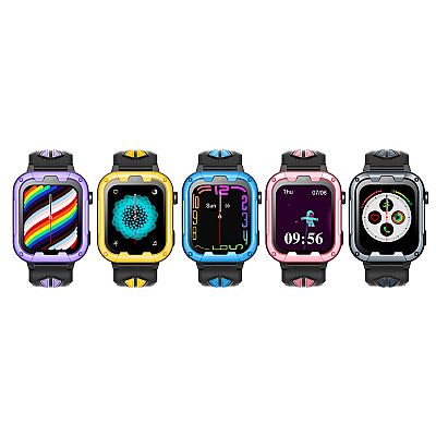 Wonlex KT32 Montre connectée GPS 4G Android pour enfants design coloré