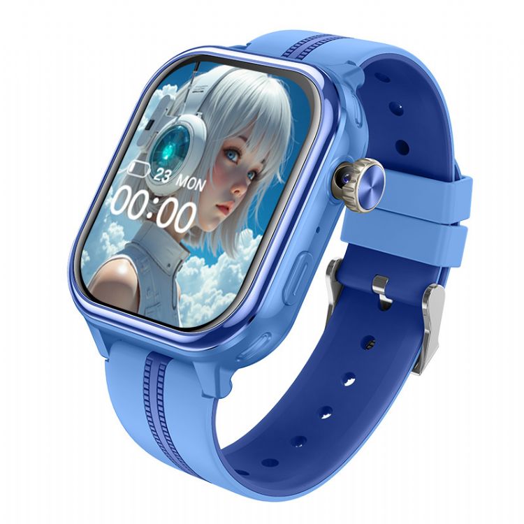 Montre connectée Wonlex KT39 4G Android avec caméra rotative et suivi de la santé