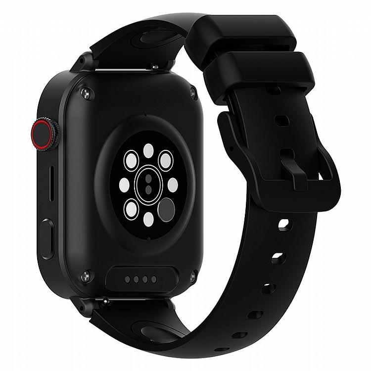 Montre connectée Wonlex CT20S 4G pour seniors, avec grand écran et détection des chutes