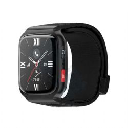 Montre connectée GPS 4G Wonlex HW20 pour seniors avec tensiomètre à pompe à air