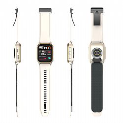 Wonlex HW20Pro Montre médicale 4G seniors avec tensiomètre à pompe
