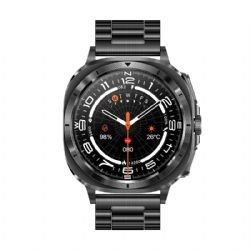 Montre connectée santé MF18 AMOLED avec ECG et appels Bluetooth