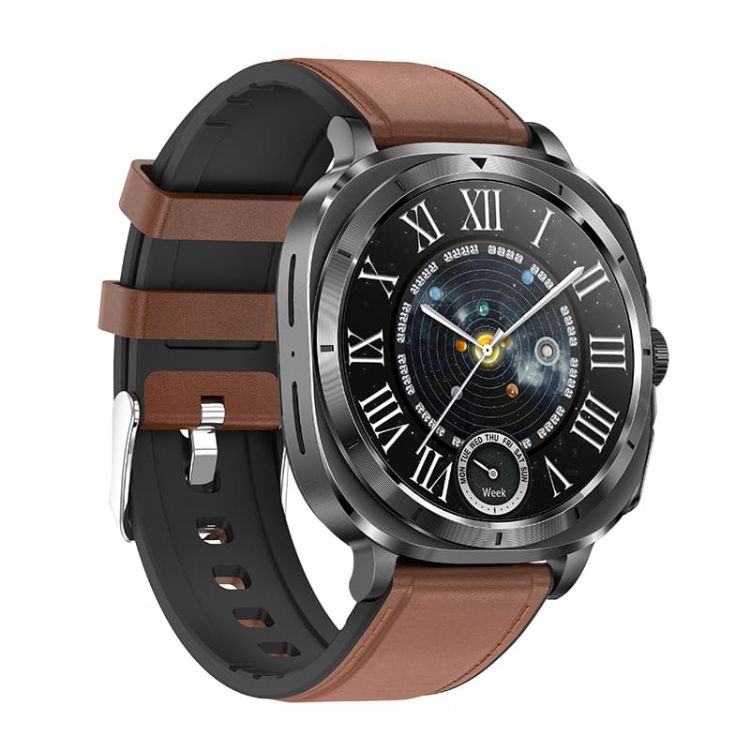 Montre intelligente MF18 Advanced Health avec écran AMOLED de 1,43 pouce, ECG et appel Bluetooth