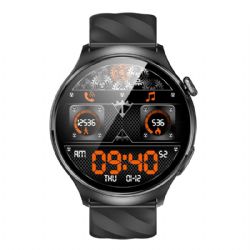 MF19 Montre intelligente santé AMOLED Premium avec appel Bluetooth et capteur ECG avancé