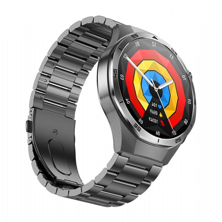 Montre de santé intelligente MF20 AMOLED avec accès NFC, ECG Glass