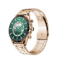 Montre intelligente ronde de santé Bluetooth pour adulte, écran Amoled, Texture de coque, DW14