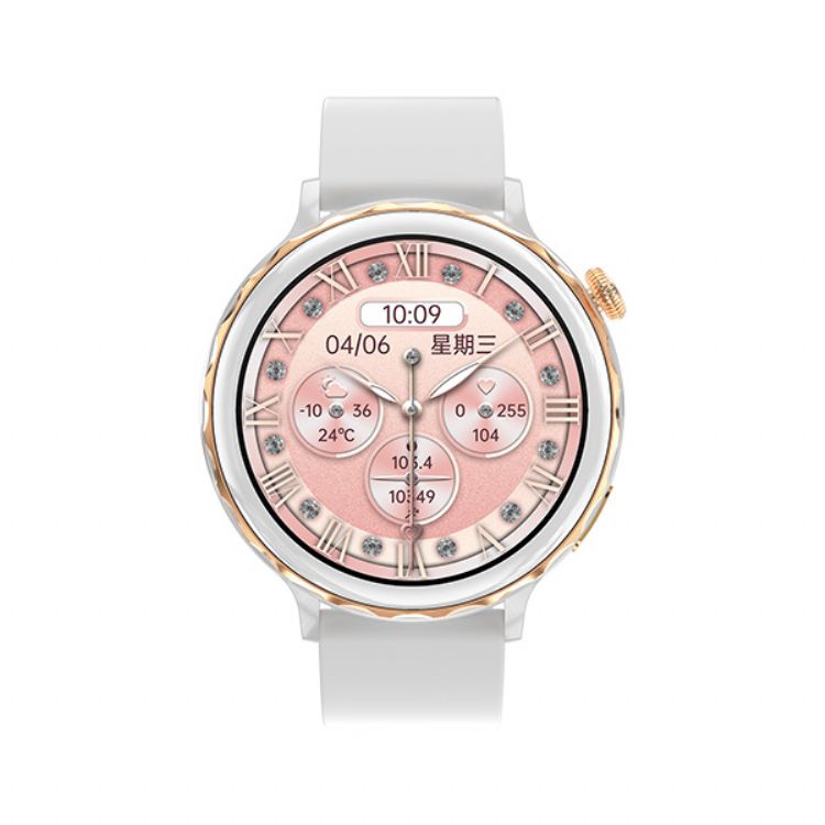Montre connectée Bluetooth élégante et raffinée pour femmes, DW21