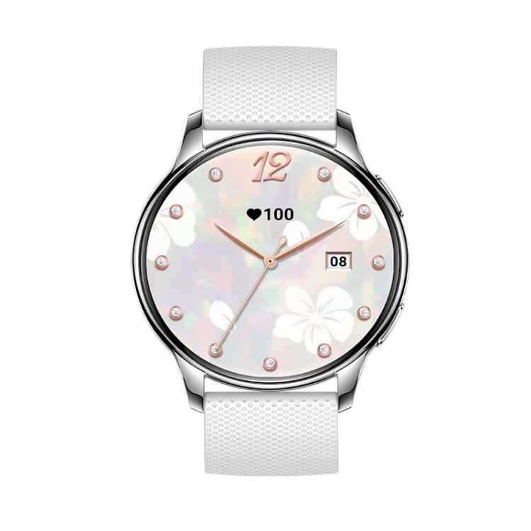 Montre intelligente Bluetooth riche en fonctionnalités pour femme, montre AMOLED DW26