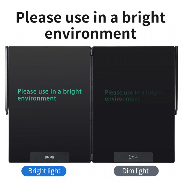 14.3 inches Folding screen LCD Writing tablet 143ZX High definition Magnetic induction to erase