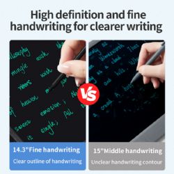 14.3 inches Folding screen LCD Writing tablet 143ZX High definition Magnetic induction to erase
