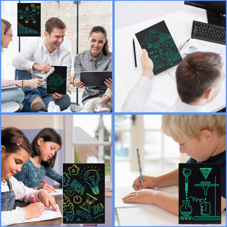 Tablette d'écriture LCD écologique et Durable, plein écran simple face de 11.5 pouces DN115A