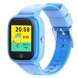 4G CAT1 GPS SOS Videollamada Kids SmartWatch CT03 con carcasa transparente