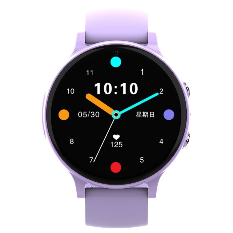 Wonlex 4G 2MP Cámara Redonda Videollamada Impermeable Alta Resolución GPS SOS Niños SmartWatch CT06 Pro