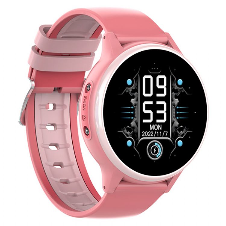 Tarjeta sim impermeable redonda barata 4G GPS SOS Niños SmartWatch CT06