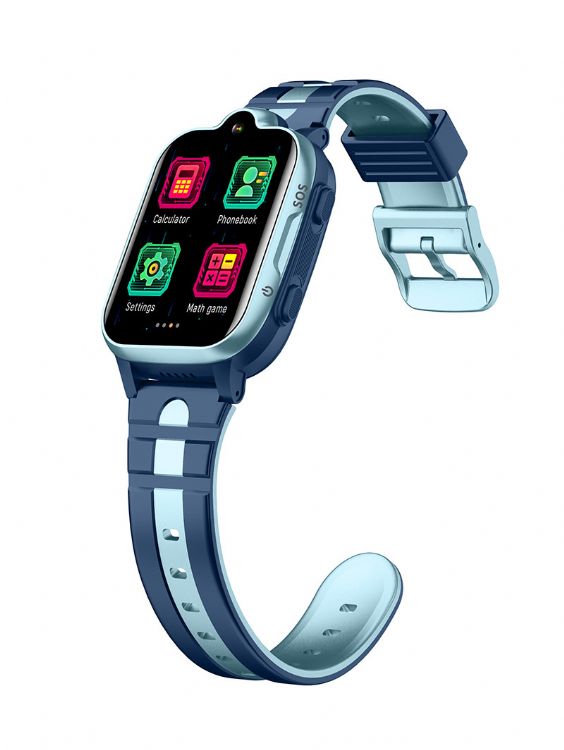 4G CAT1 GPS Pantalla Grande SOS Videollamada Niños SmartWatch CT08