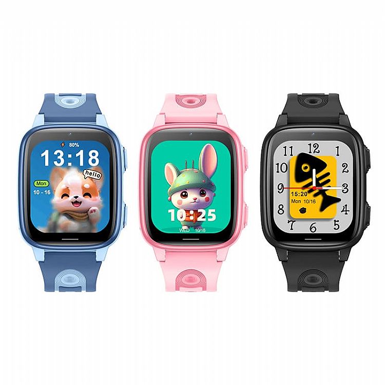 CT23 Relojes inteligentes 4G para niños con GPS y carga USB-C