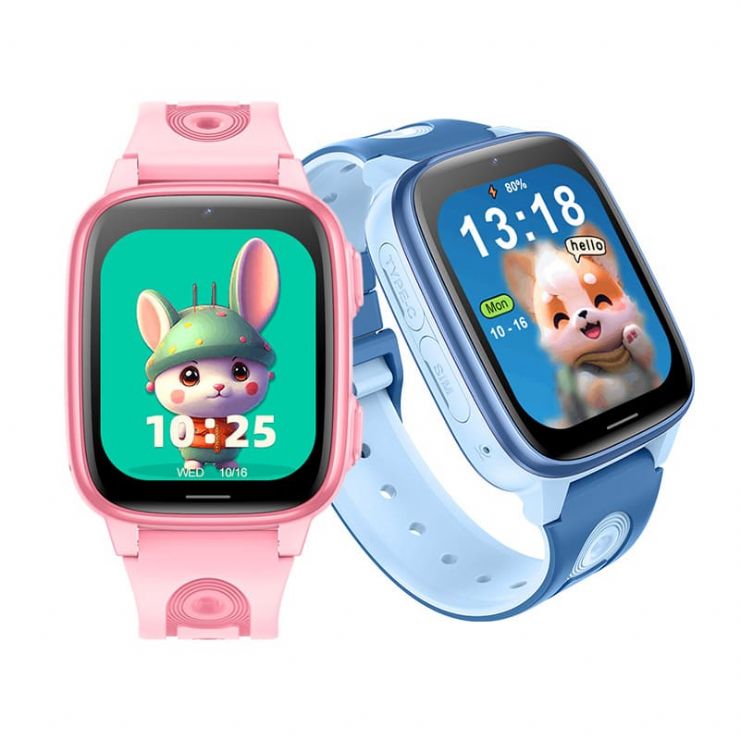 CT23 Relojes inteligentes 4G para niños con GPS y carga USB-C