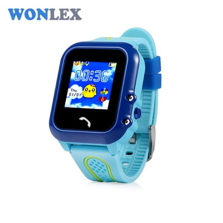 Wonlex Reloj impermeable con pantalla táctil de 1,22 pulgadas GW400E