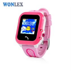 Wonlex Reloj impermeable con pantalla táctil de 1,22 pulgadas GW400E