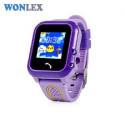 Wonlex Reloj impermeable con pantalla táctil de 1,22 pulgadas GW400E