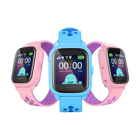 Wonlex Kids Time GPS WIFI Reloj inteligente para niños a prueba de agua KT04