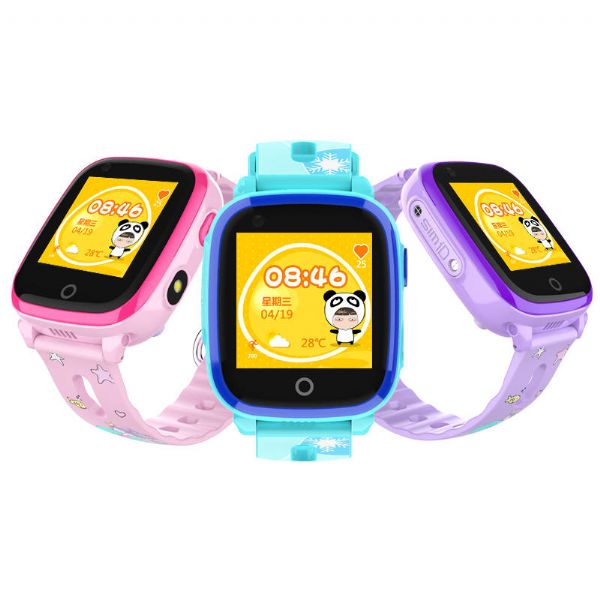  Reloj inteligente para niños, 4G WiFi GPS LBS Tracker