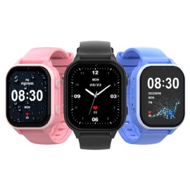 KT19 Reloj inteligente GPS 4G Android para niños con pantalla grande y SOS
