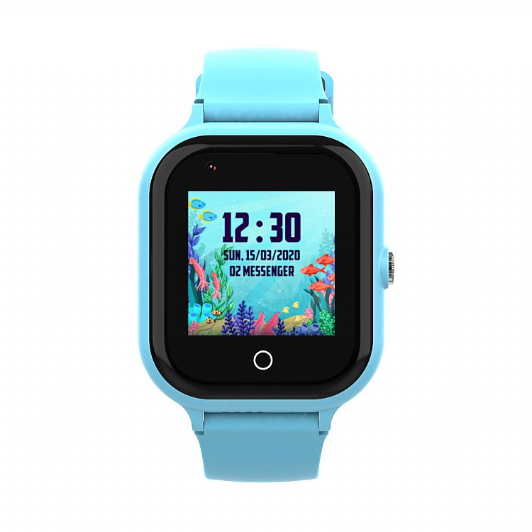 KT24 Reloj inteligente GPS 4G Android para niños con carcasa intercambiable