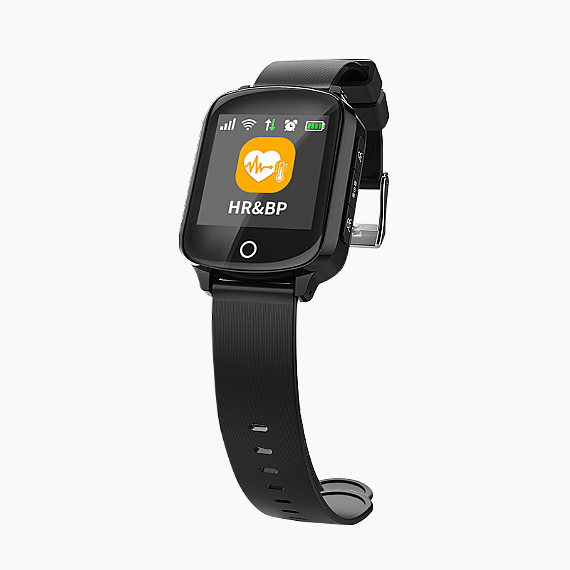 Wonlex Reloj inteligente de presión arterial GPS WIFI para ancianos con  frecuencia cardíaca EW200S