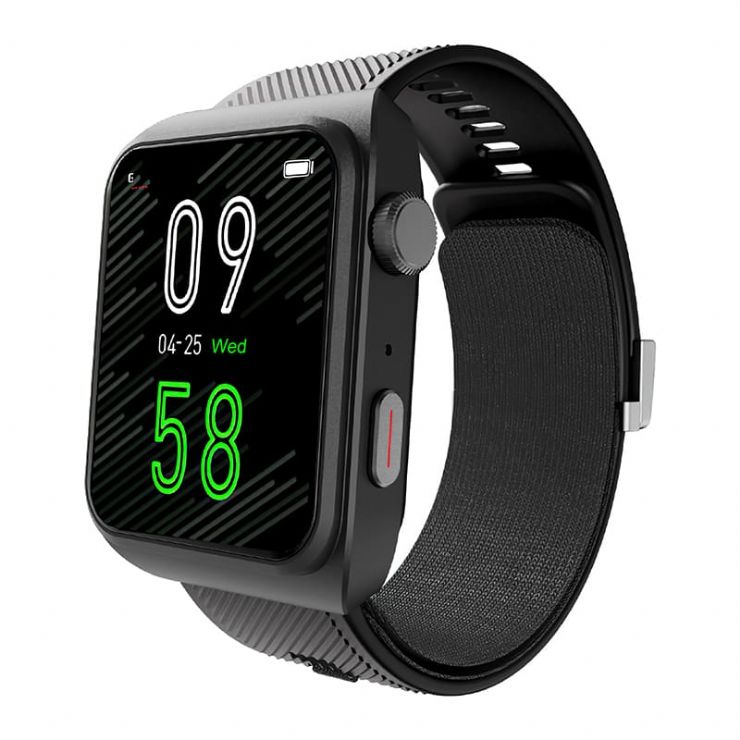 Reloj inteligente con bomba de aire de grado médico 4G y presión arterial HW10