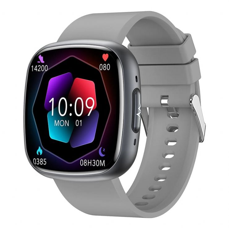MF17 Reloj inteligente para la salud con ECG y diseño delgado con llamadas Bluetooth
