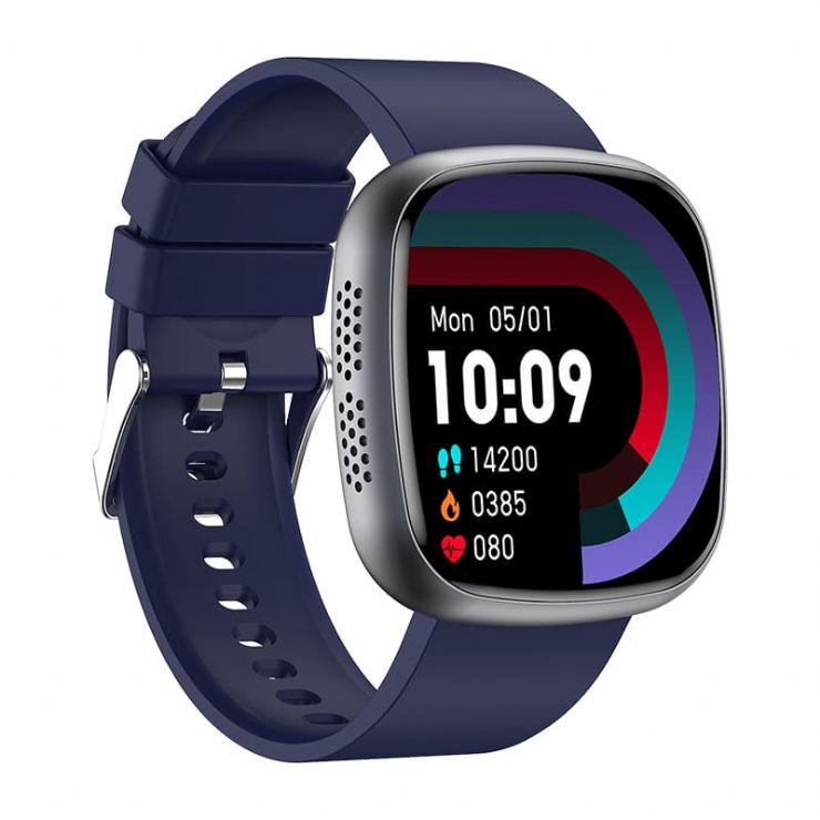 MF17 Reloj inteligente para la salud con ECG y diseño delgado con llamadas Bluetooth
