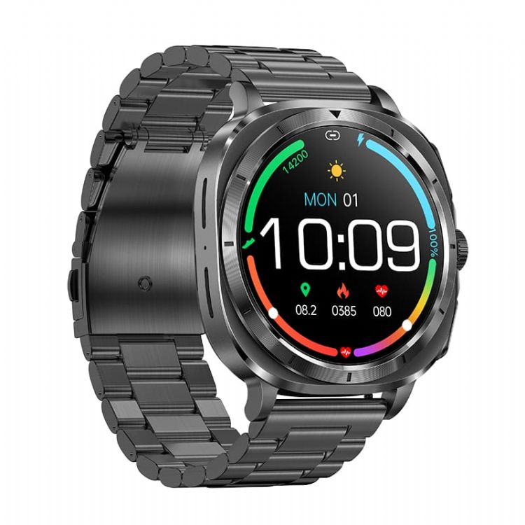 MF18 Advanced Health Smartwatch con pantalla AMOLED de 1,43», ECG y llamadas Bluetooth