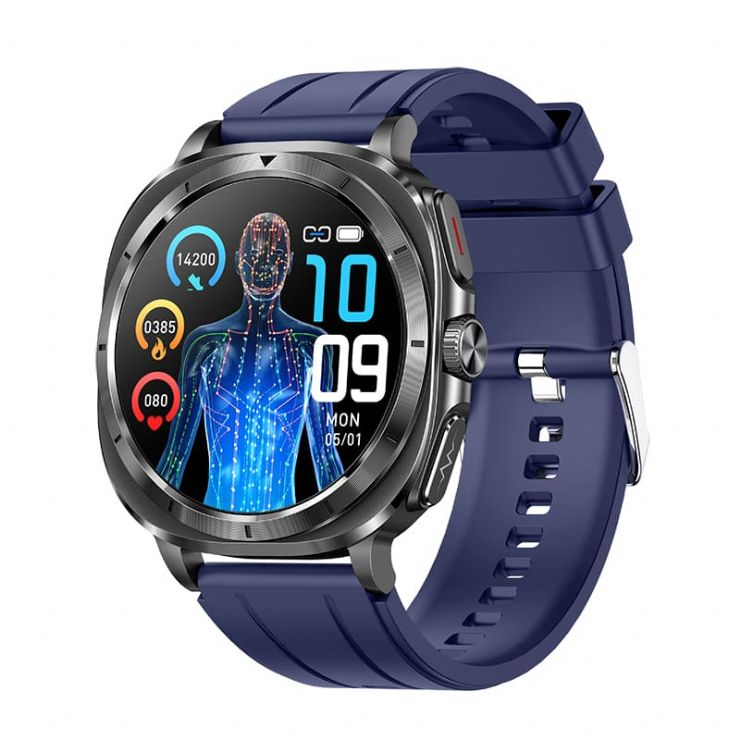 MF18 Smartwatch de salud AMOLED con ECG y llamadas Bluetooth