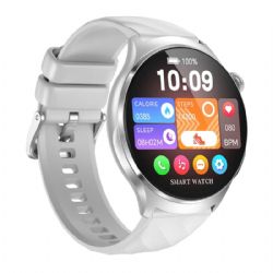 MF19 Premium AMOLED Health Smartwatch con llamadas Bluetooth y sensor de ECG avanzado