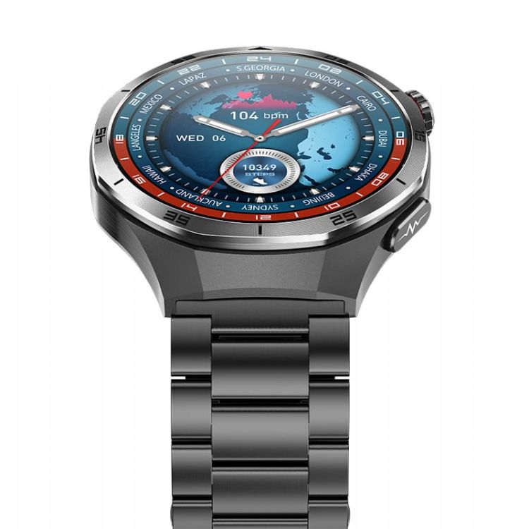 MF20 AMOLED Reloj de salud inteligente con acceso NFC, ECG de cristal