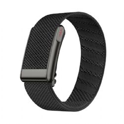 MF91 Pulsera de fitness sin pantalla con Bluetooth, ECG y monitorización de la salud estilo Whoop