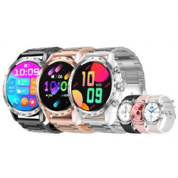 Reloj inteligente AMOLED elegante y moderno con Bluetooth para mujer DW25