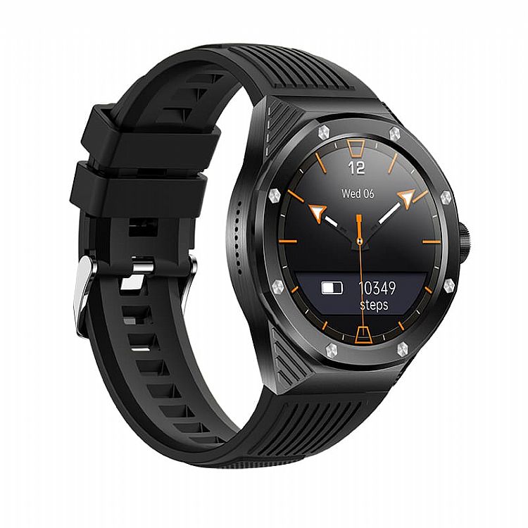 Reloj inteligente para hombres redondos deportivos con Bluetooth para adultos DW08