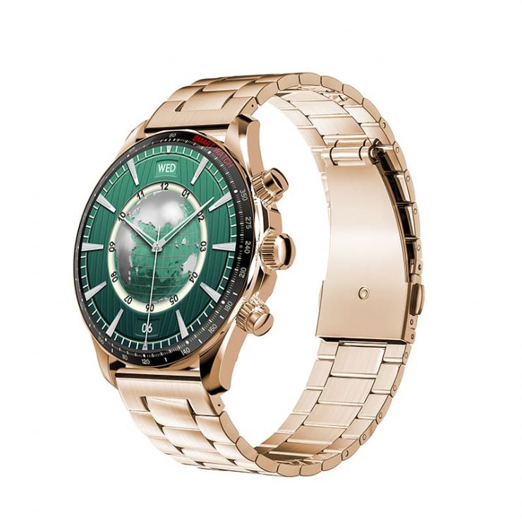 DW14 Reloj inteligente con Bluetooth, pantalla AMOLED y carcasa texturizada