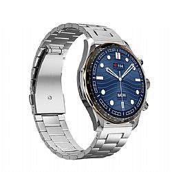 Pantalla Amoled para adultos Textura de concha Bluetooth Salud Reloj inteligente redondo DW14