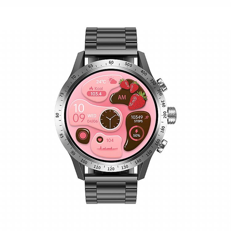 Reloj inteligente AMOLED elegante y moderno con Bluetooth para mujer DW25