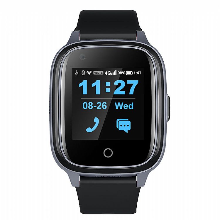 4G SOS Senior Smartwatch with Heart Rate Monitoring KT17S