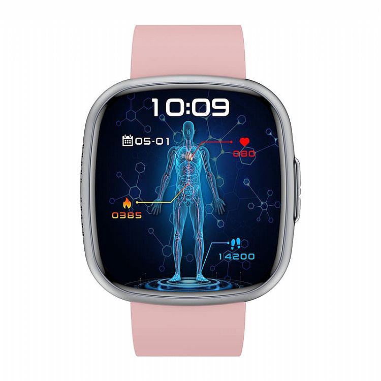 MF17 Slim Design ECG Smart Health Watch with Bluetooth Calling